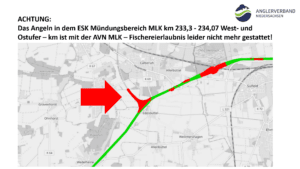 MLK, Mündungstrichter ESK, Elbe-Seitenkanal, Kanalangeln