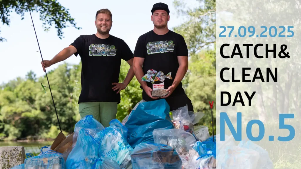 CATCH&CLEAN DAY - Niclas Benna (links) und Kai Behme 2021 in Hannover