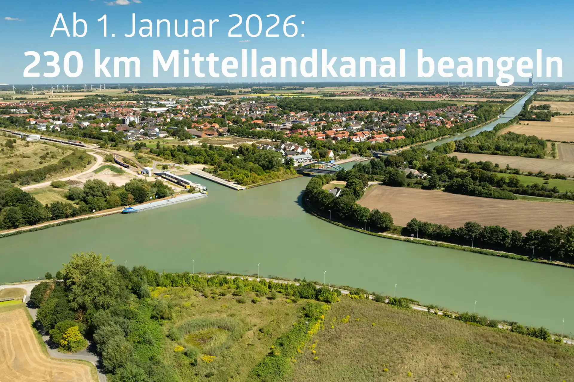 Mittellandkanal - gesamte AVN-Strecke